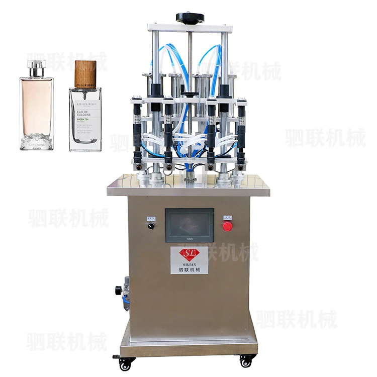 SiLian  perfume filling and processing machine, equipment to filling perfume oil machine