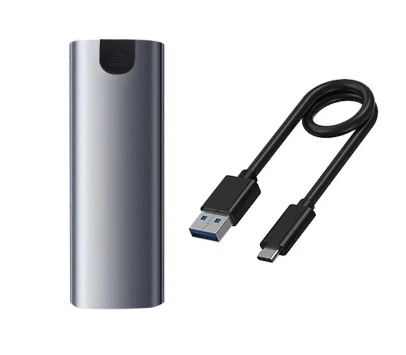 M.2 NVMe SSD корпус 10 Гбит/с USB3.0 Type C 2 в 1 кабель M2 NVME PCIE чехол для внешнего жесткого диска