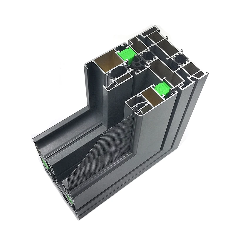 Customized System Sealed Balcony Aluminum Alloy Casement Windows Aluminium Finished Windows