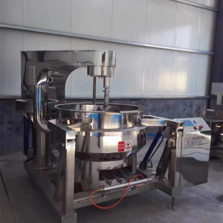 induction jacketed kettle cooking jacketed kettle with mixer cooking mixer machine