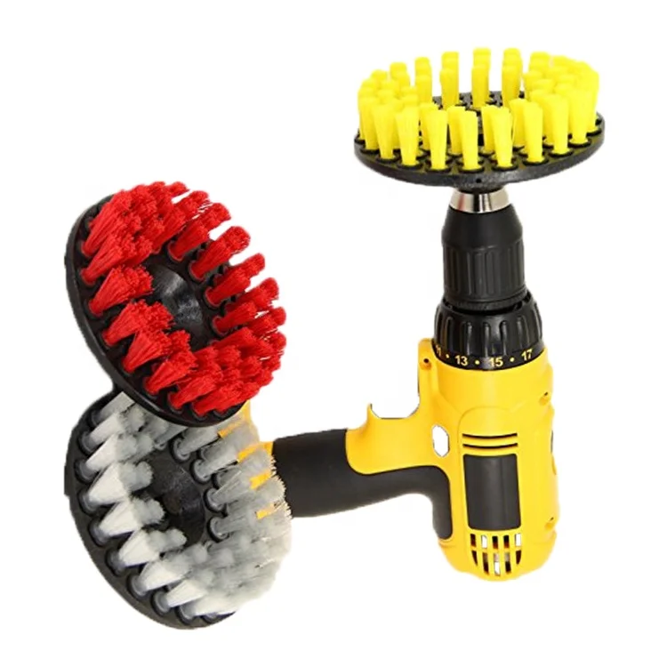 
Industrial Drill Brush and Brush Industrial and Wheel Brush Household Cleaning,tub and Shower Cleaning Soft Nylon, Etc Hand 