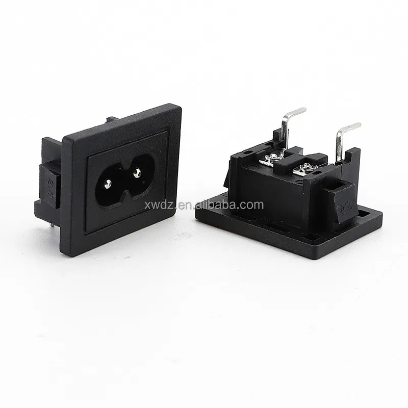 Supply DB-8 two - core small bend full copper fire retardant big eight type power adapter