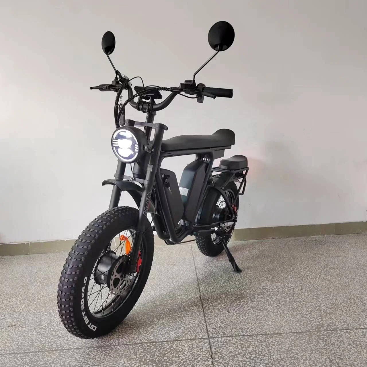 52V Electric Bike Thumb speed  Fat Bike Ebike 2000W Dual Battery 44Ah Oil Brake Full Suspension  Electric Bicycle Dual Motor