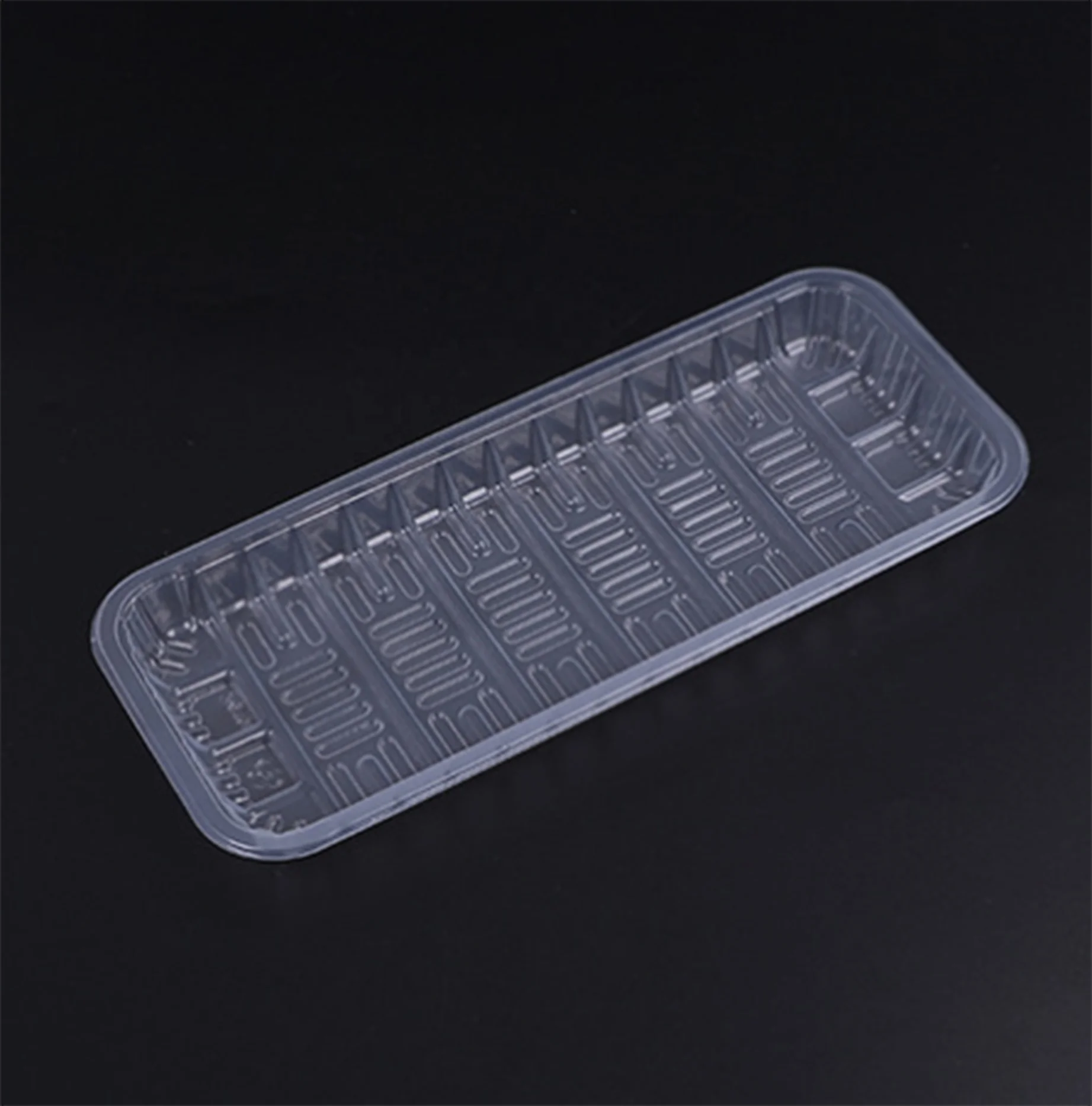 Customized Disposable PP Tray Plastic Frozen Food Tray Packaging