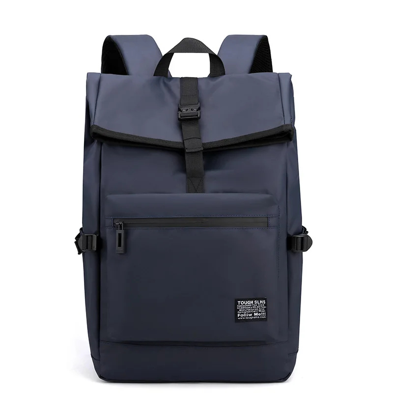 2024 New Style Simple Backpeck High Capacity Leisure Portable Travel Bag  Waterproof Nylon Laptop School Backpeck For Men