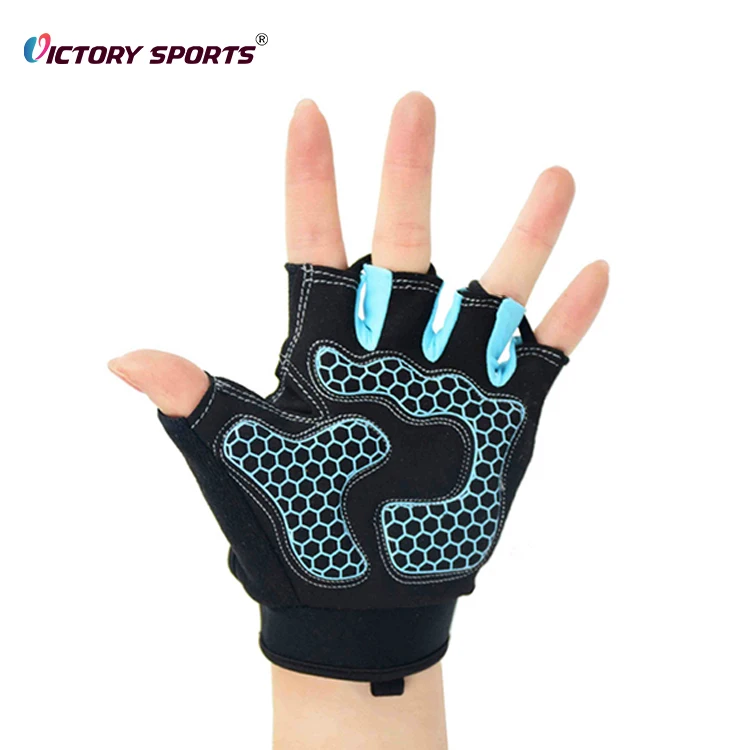 Weightlifting Fingerless Power Weight Lifting Women Men Gym Gym Sports Gloves