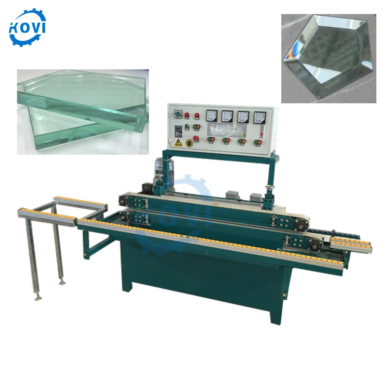 8 Motor Cnc Stand Straight Line Glass Edge Polishing Machine Glass Grinding Edging Machinery
