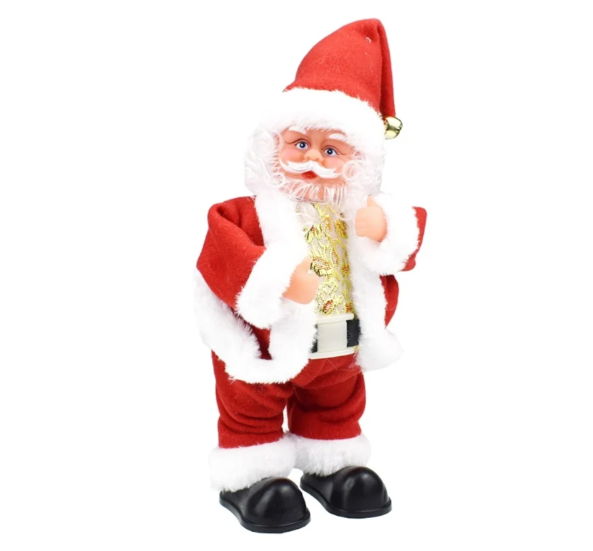 New Arrival Funny Music Twerk Dancing Santa Claus Electronic Toys Hot Sale Christmas Gifts For Children