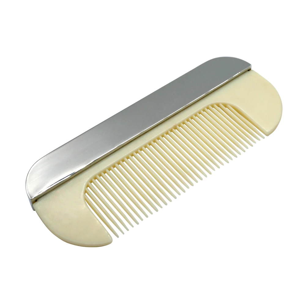 custom wholesale metal bling peines del pelo silver luxury mini cute small baby shower hair comb with logo for kids