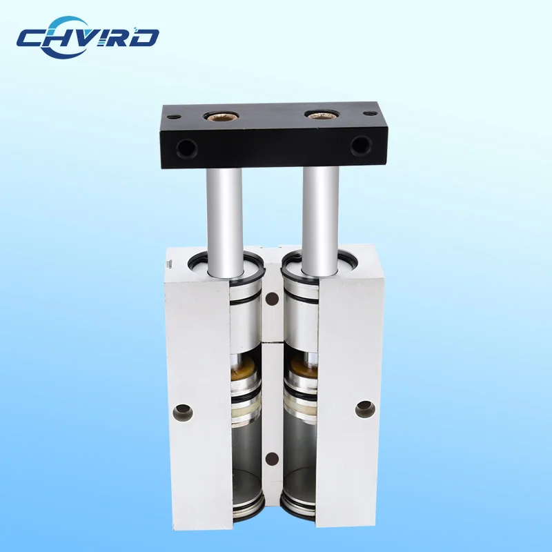 China factory price of  TN /TDA Series double rod pneumatic cylinder with magnetic
