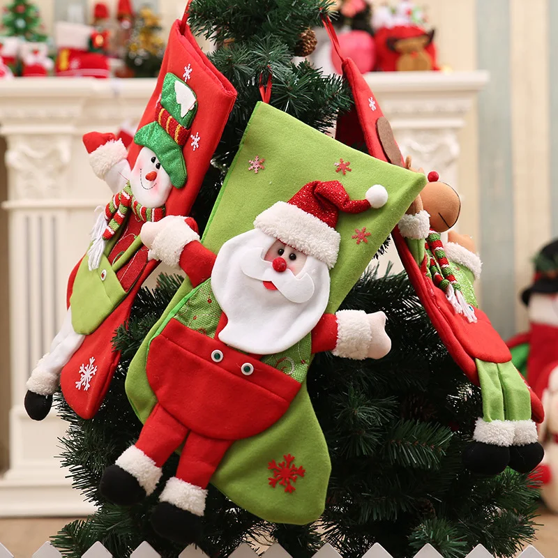 Wholesale products New Arrivals Christmas Gifts cloth christmas socks girls boys