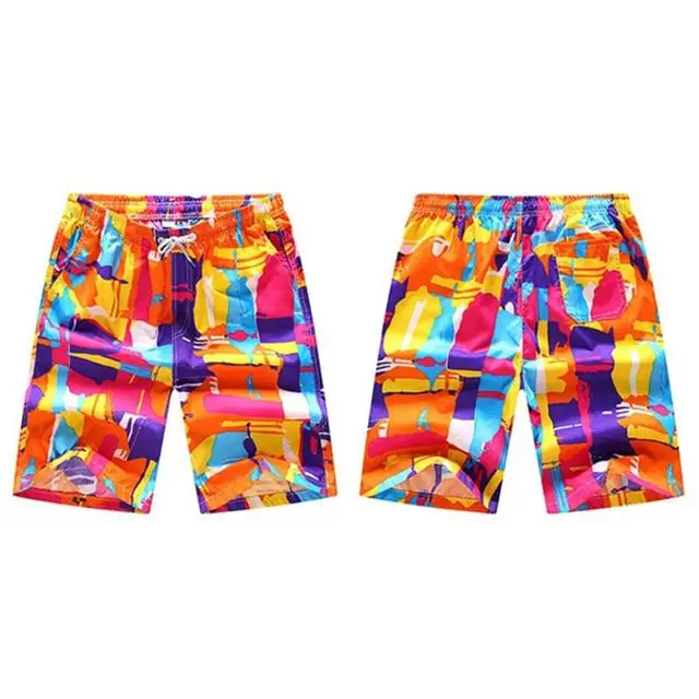 Wholesale custom design sublimation 4 way stretch nations flag print man extra long board shorts