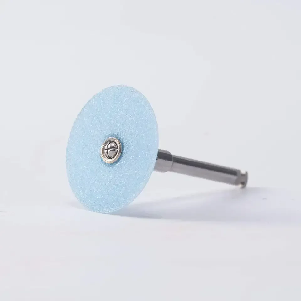 EASYINSMILE Dental polisher Disks denture Polishing kit/ dental polishing Disc with Stem kit