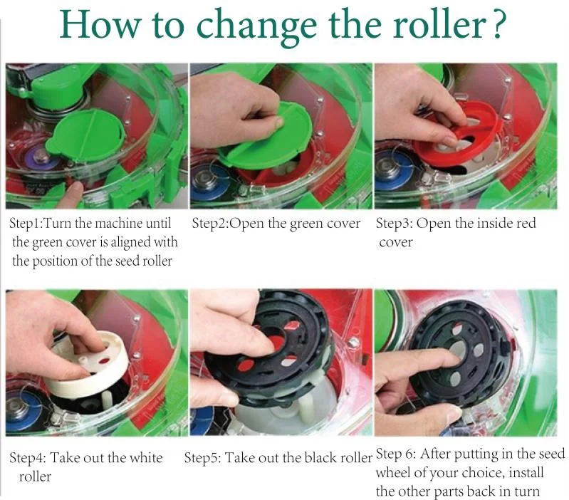 Manufacturer wholesale HOT Hand push seeder  manual seeder planting and fertilizing Push Planter for Efficient Seed Planting