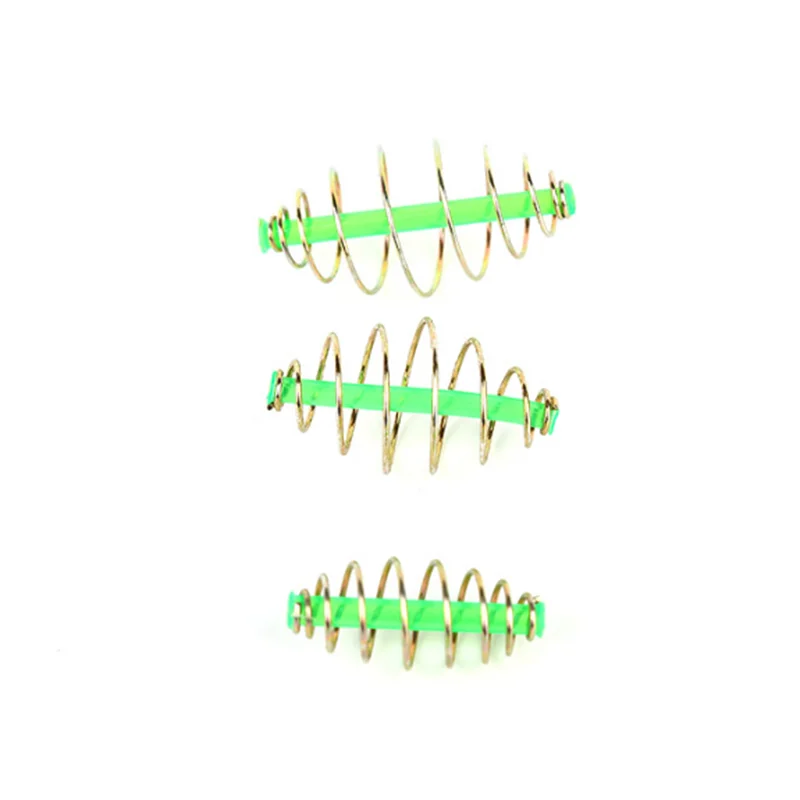 High carbon steel Metal Bait for Fishing Spring Carp Feeder Cages Fishing