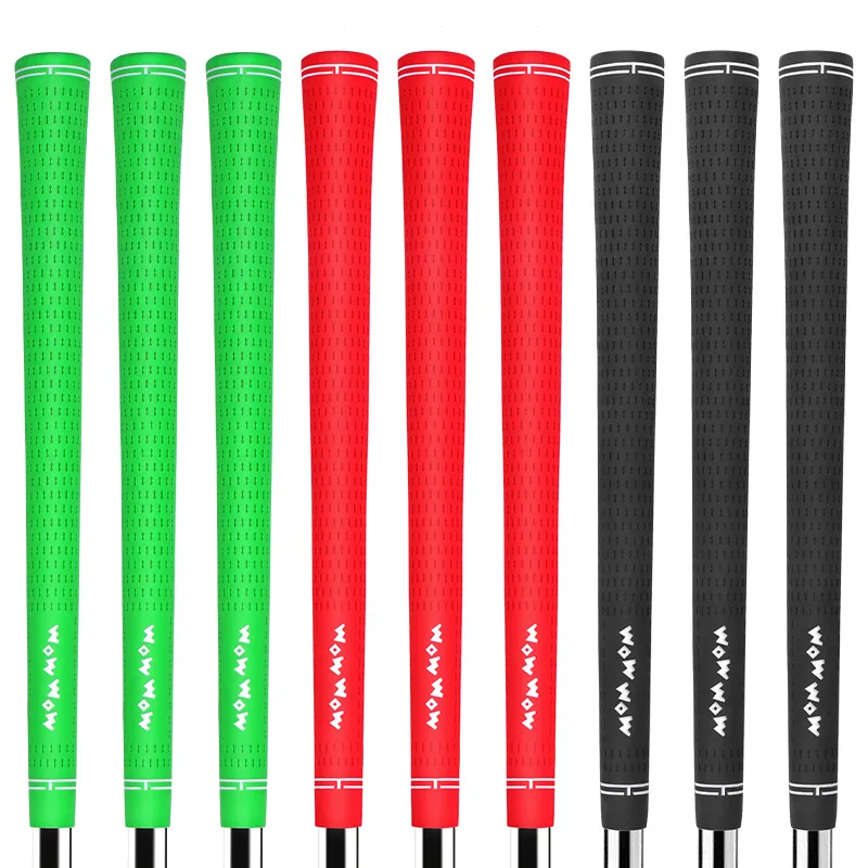 Factory OEM Midisize Golf Club Grips Classic Standard Size Golf Rubber Grips Custom Logo Non slip Jumbo Golf Grip for Wood Iron