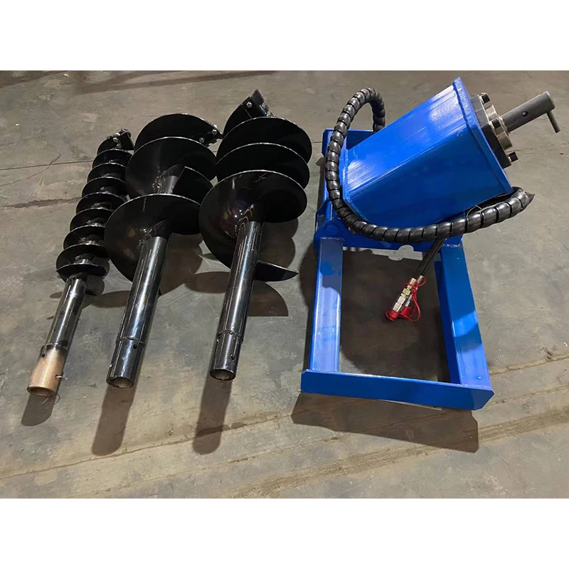 Professional Manufacturers Direct Selling Ground Post Hole Digger Machine Earth Auger Bit with Drill