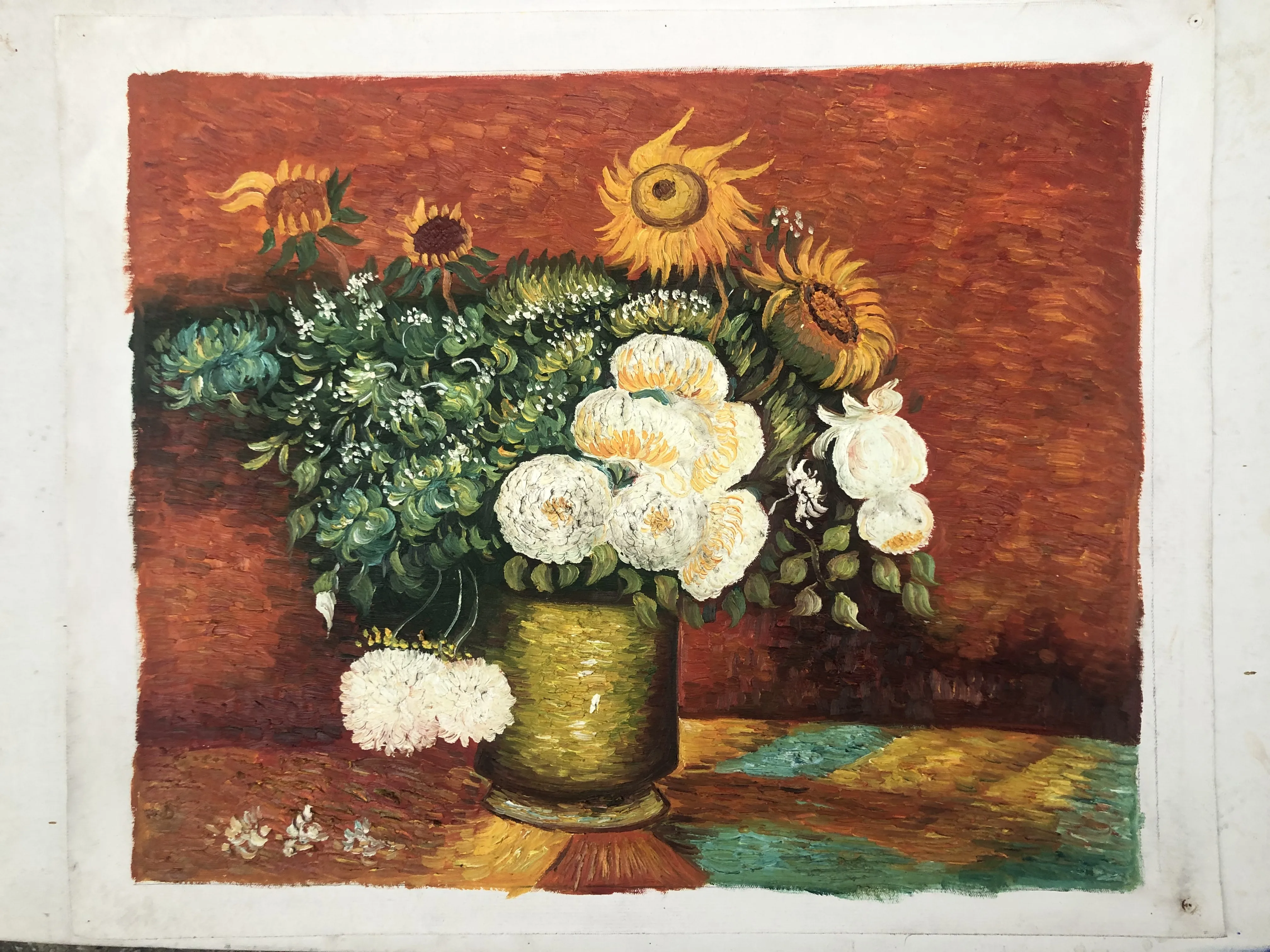 Pure handmade painting Home decoration hanging paintings in stock wholesale price high cost-effectiveness decor