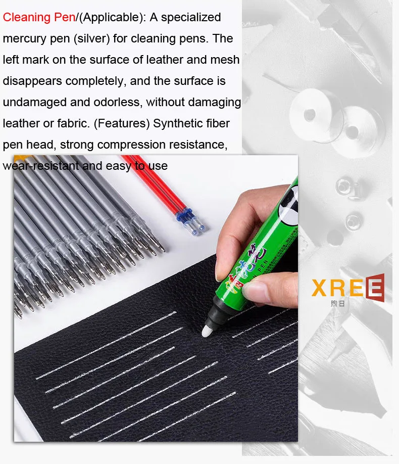 Hot selling 777 cleaning pen, specially designed for washing mercury ink, silver pen, high-temperature disappearing refill
