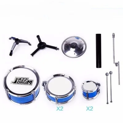 
New product kids play toys hand drum musical instrument kids tambourine jazz drum set toy 
