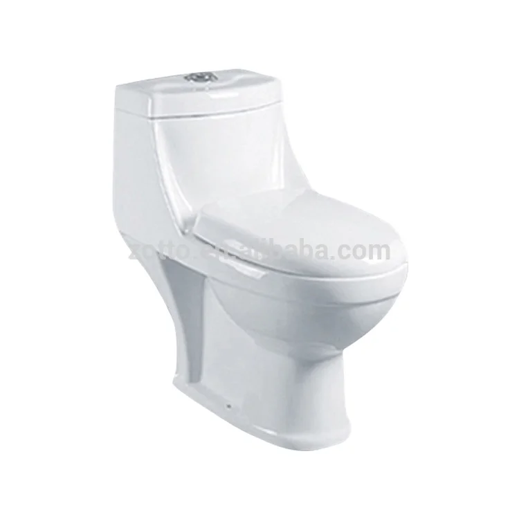 Pakistan 100MM Roughing-in Toilette Wc Ceramic Sanitary Ware One-piece S-trap Free Standing Bathroom WC Toilet Commode