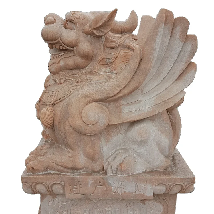 High quality  decorative italian animal  marble lion   statues