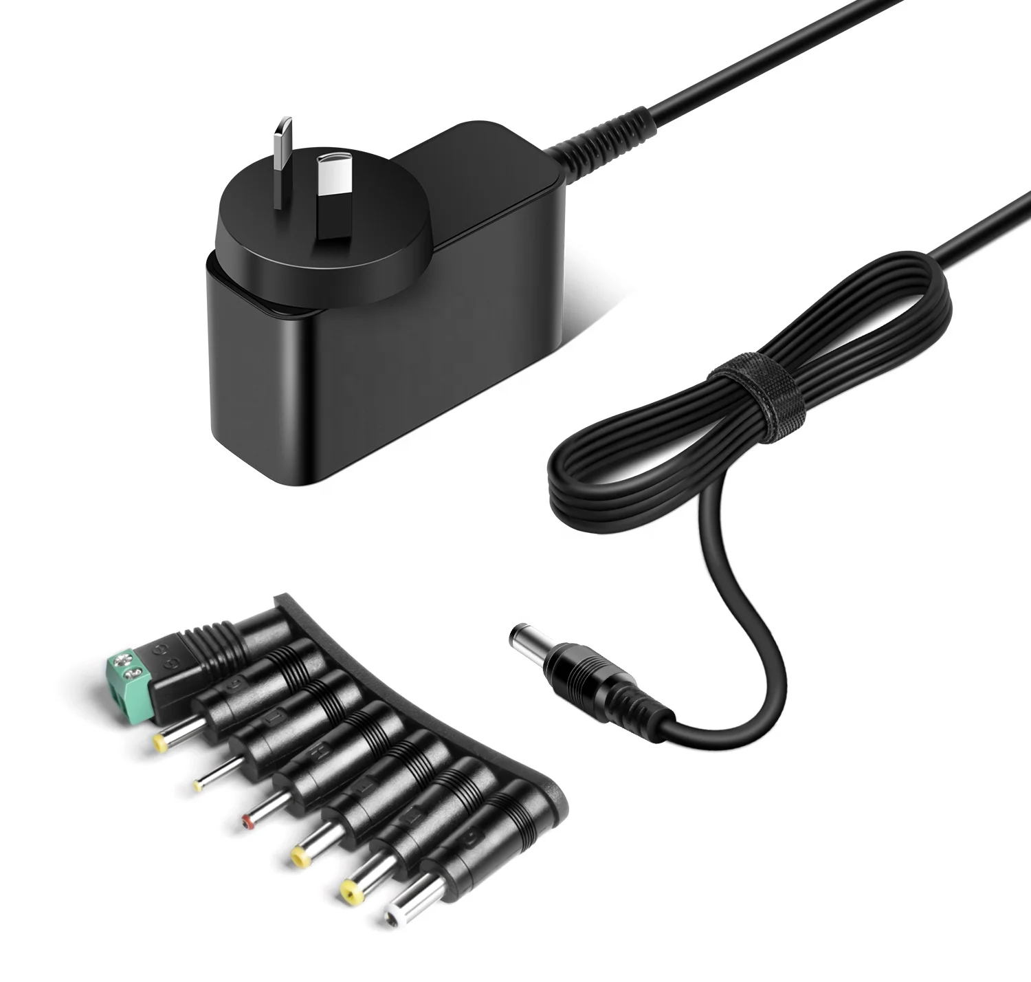 12V Universal AC Adapter 24W Max AC/DC Power Adapter for Smart Phone USB Hub GPS Tablet Recorder