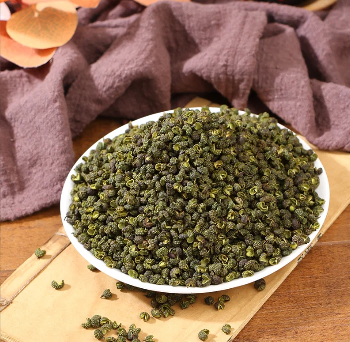 Wholesale hot selling Green Pepper high quality dried green pepper seasoning 100% Chinese prickly ash
