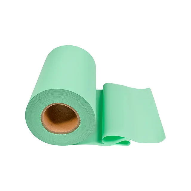Factory OEM High Quality 60gsm 140cm 210cm width polyethylene film PE backsheet film for diaper