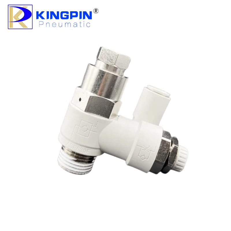 Pilot check valve speed regulating valve ASP330F-01-06S ASP330F-01-08S ASP430F-02-06S Pneumatics and Fluid Control Accessories