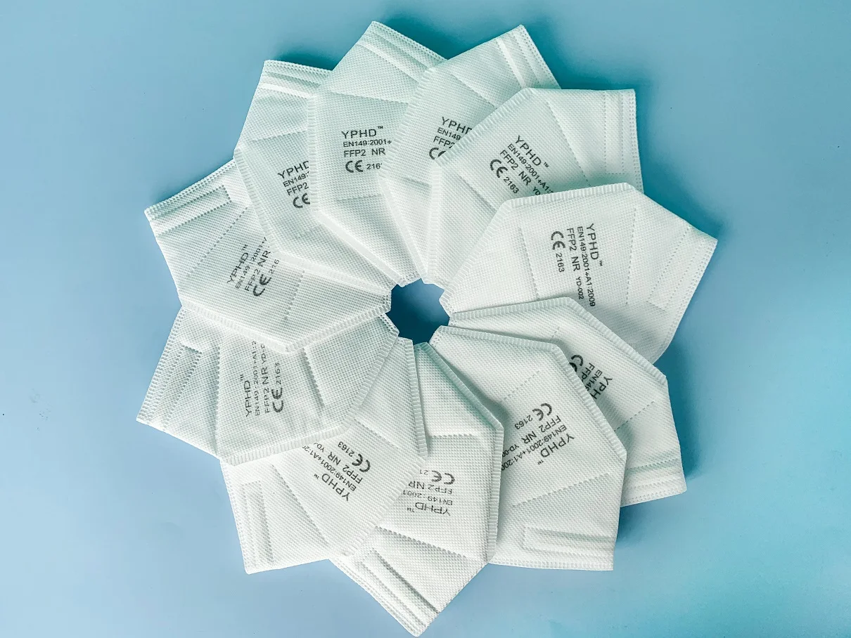 
Yidao Industry Dust Mask Personal Protective NB 2163 Face Mask YPHD colorful ffp2 mask 