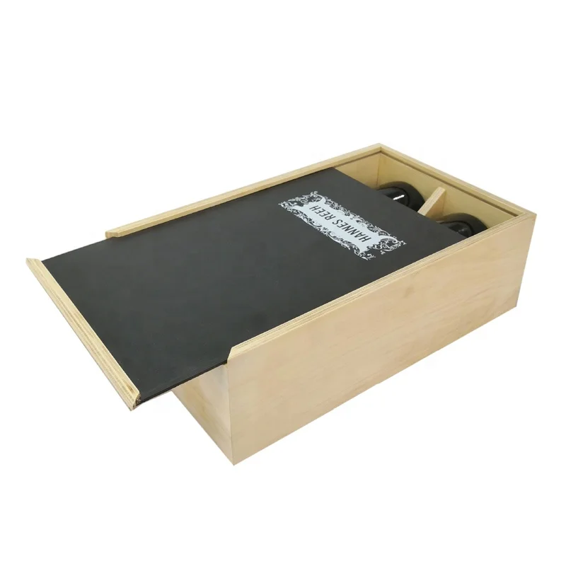 Китайский производитель, двойная винная бутылка, деревянные коробки, Подарочная коробка для красного вина