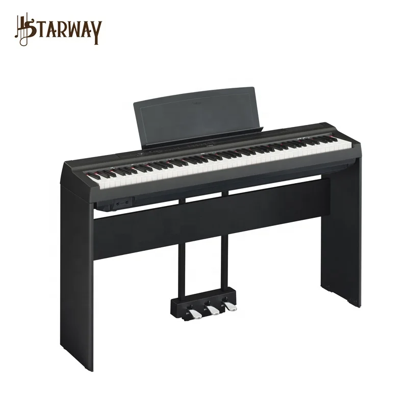 Yamahas heavy hammer portable electric digital piano P125 keyboard instrument 88 keys for beginner (1600209436868)