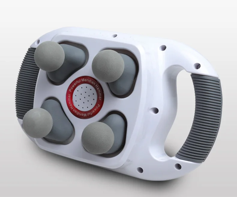 Problem Solving Products 4 Head Electric Massage Machine Powerful Handheld massager Body Plug-in version of the massager is 220v