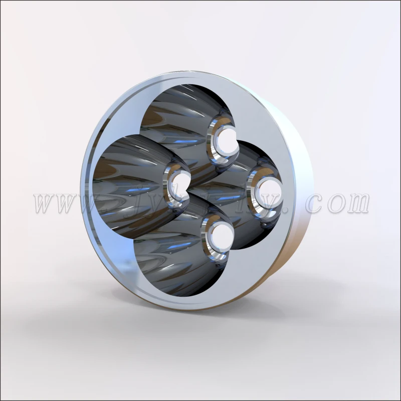 
Precision aluminum reflector lamp cup suitable for flashlight spotlight 