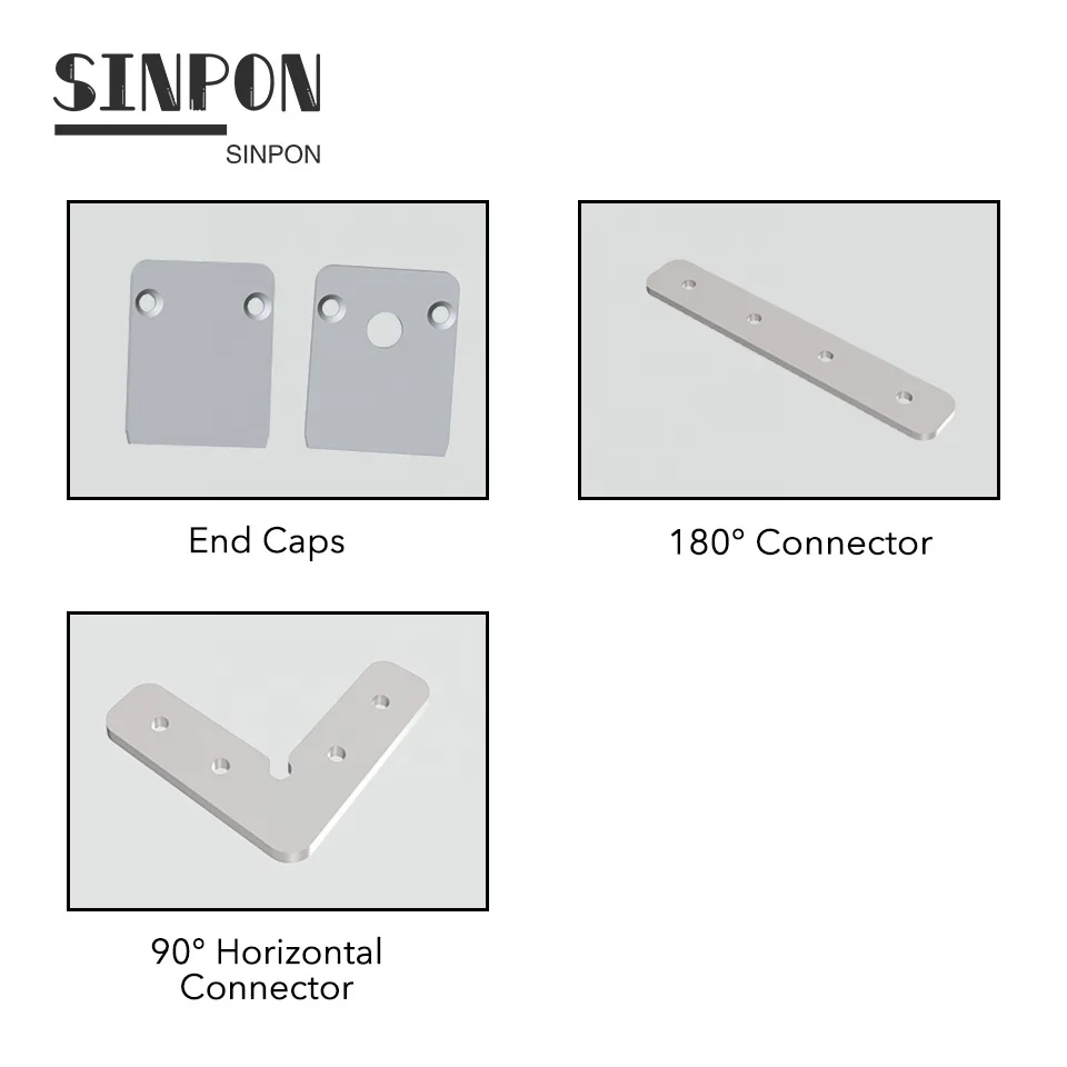 ALU4248 42.2mm * 48.1mm Led Aluminum Profile