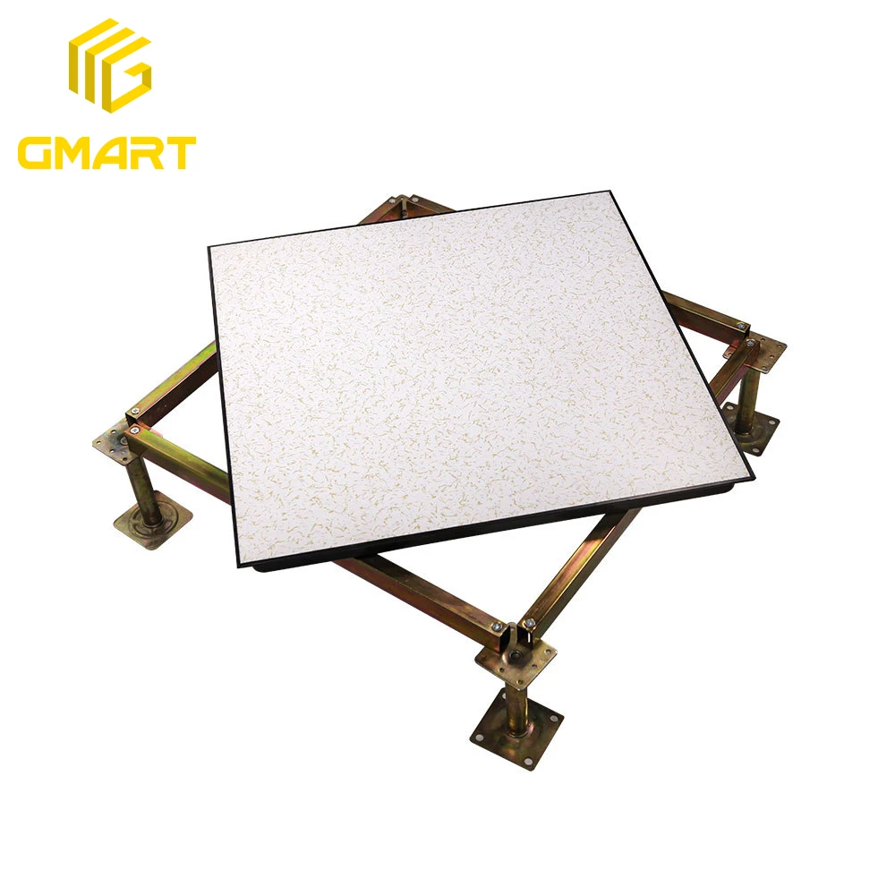 
Gmart Low Price Anti-Static Calcium Sulfate Raised Floor, New Design Server Room Raised Floor For Data Center 