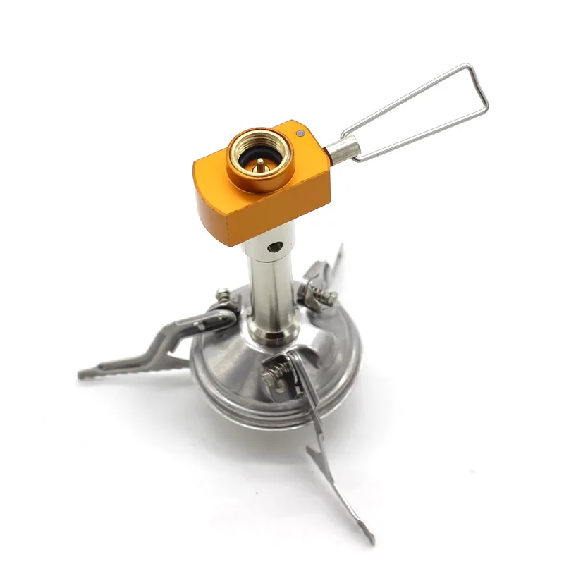 High Quality Portable Outdoor Gas Burner Camping Folding Mini Hiking Picnic BBQ Ultralight Cookware Camping Gas Stove Burner