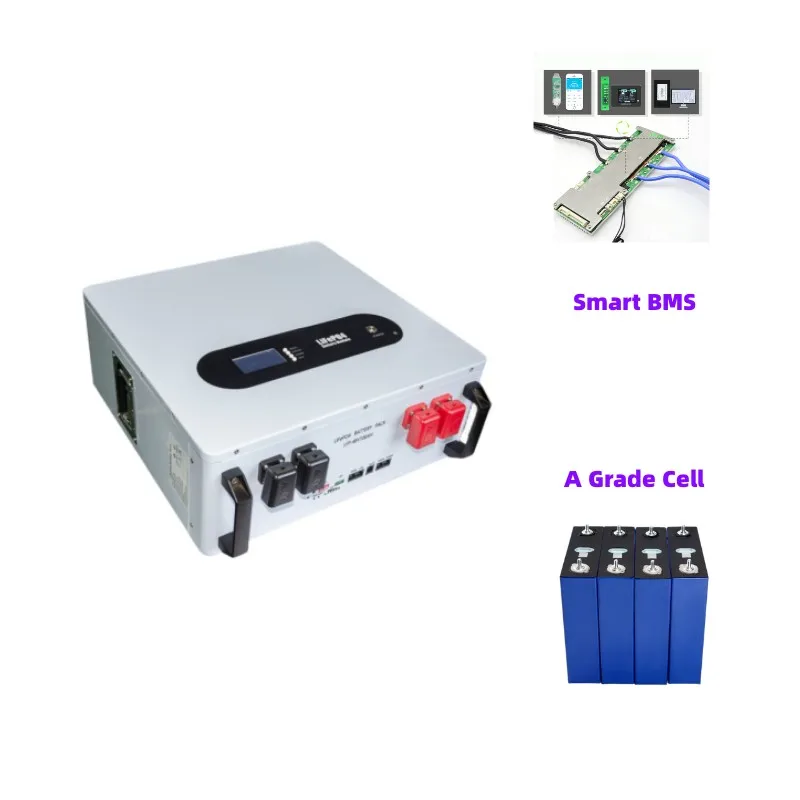 Li ion Battery Powerwall 24v 200Ah Wall Mounted LifePo4 Lithium Battery For Home Solar Storage