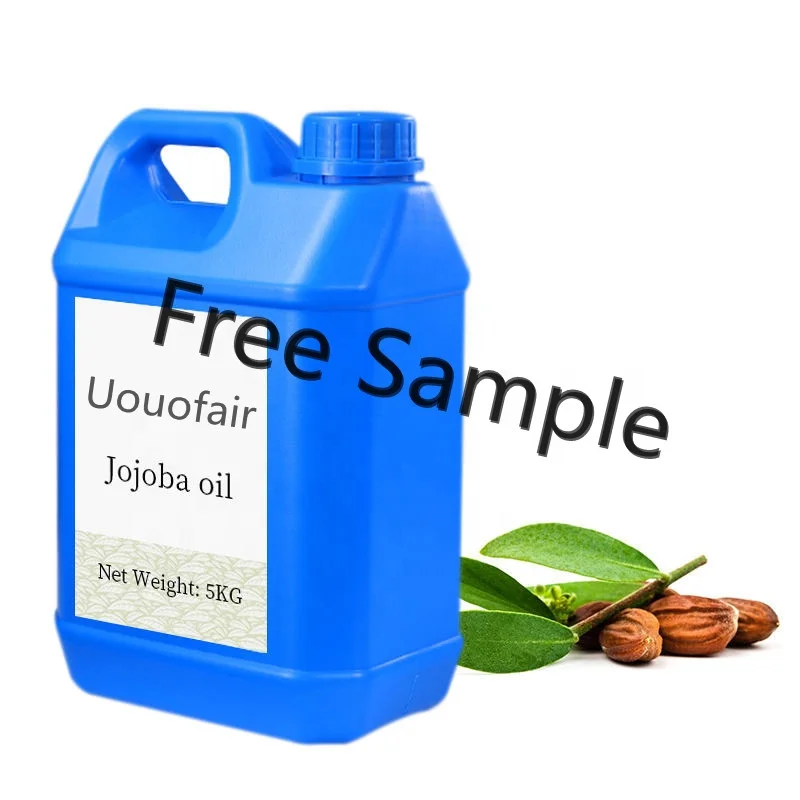 Wholesale Jojoba Seed Oil Bulk Organic Natural Pure Carrier Oil Golden Jojoba Hair Oil for Hair Skin Care