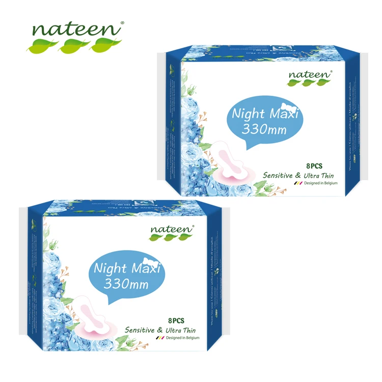 Салфетка гигиеническая прокладка для женщин Ночная гигиеническая прокладка супер мягкая накладка с крыльями для экологически чистых женщин 330 мм гигиенические салфетки