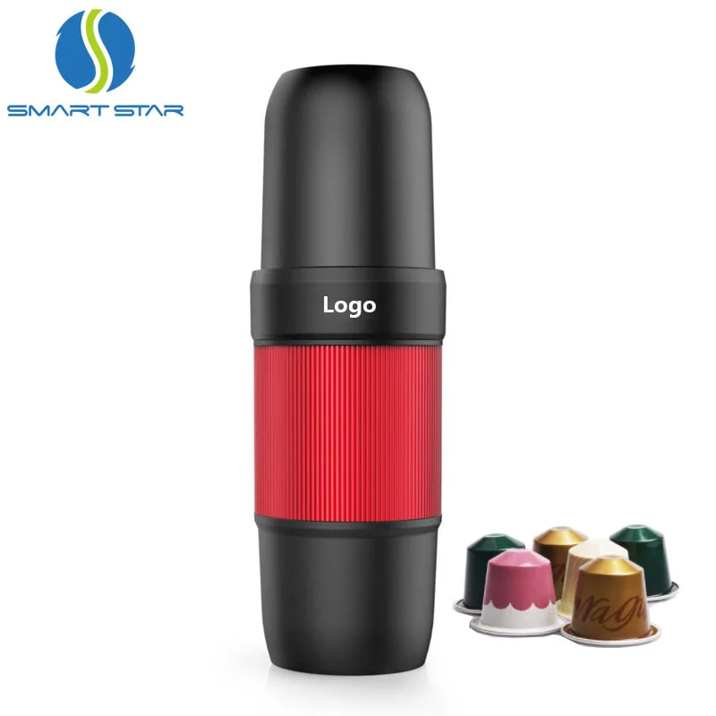 Mini Espresso Portable Coffee Maker Hot and Cold Extraction USB Electric Coffee Powder Making Machine
