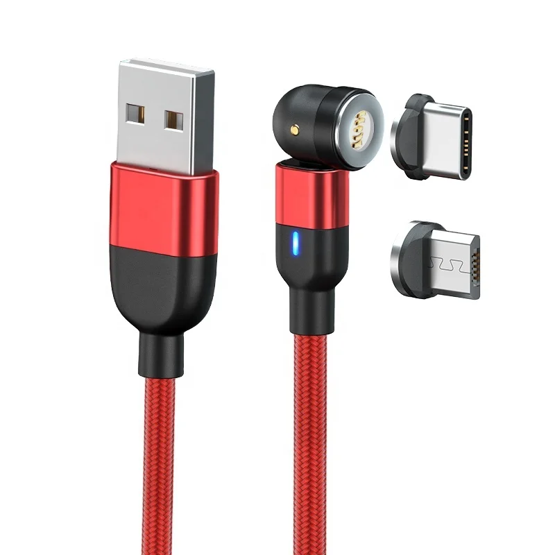 Оптовая продажа Amazon съемный магнитный кабель для передачи данных, чехол для телефона с магнитным зарядным устройством фута, компьютерный кабель 3 в 1 Магнитный кабель для быстрой зарядки