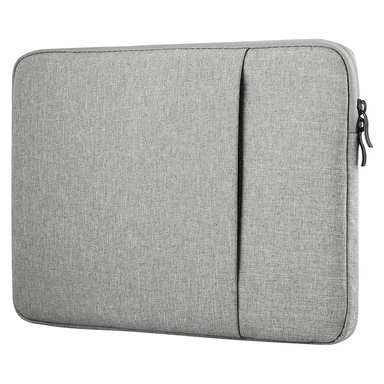 Laptop Sleeve Bag Compatible with 13-15 inch Laptop Notebook Computer, Canvas Pouch Case for MacBook Pro / Air