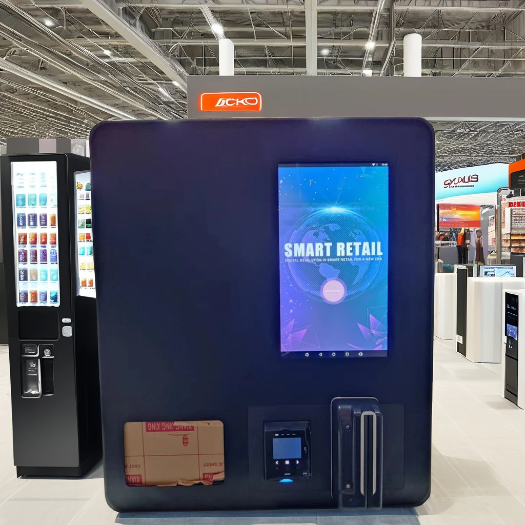 Mini Wall Mounted  cigarette Vending Machine with 15.6-inch screen cash and card  payment