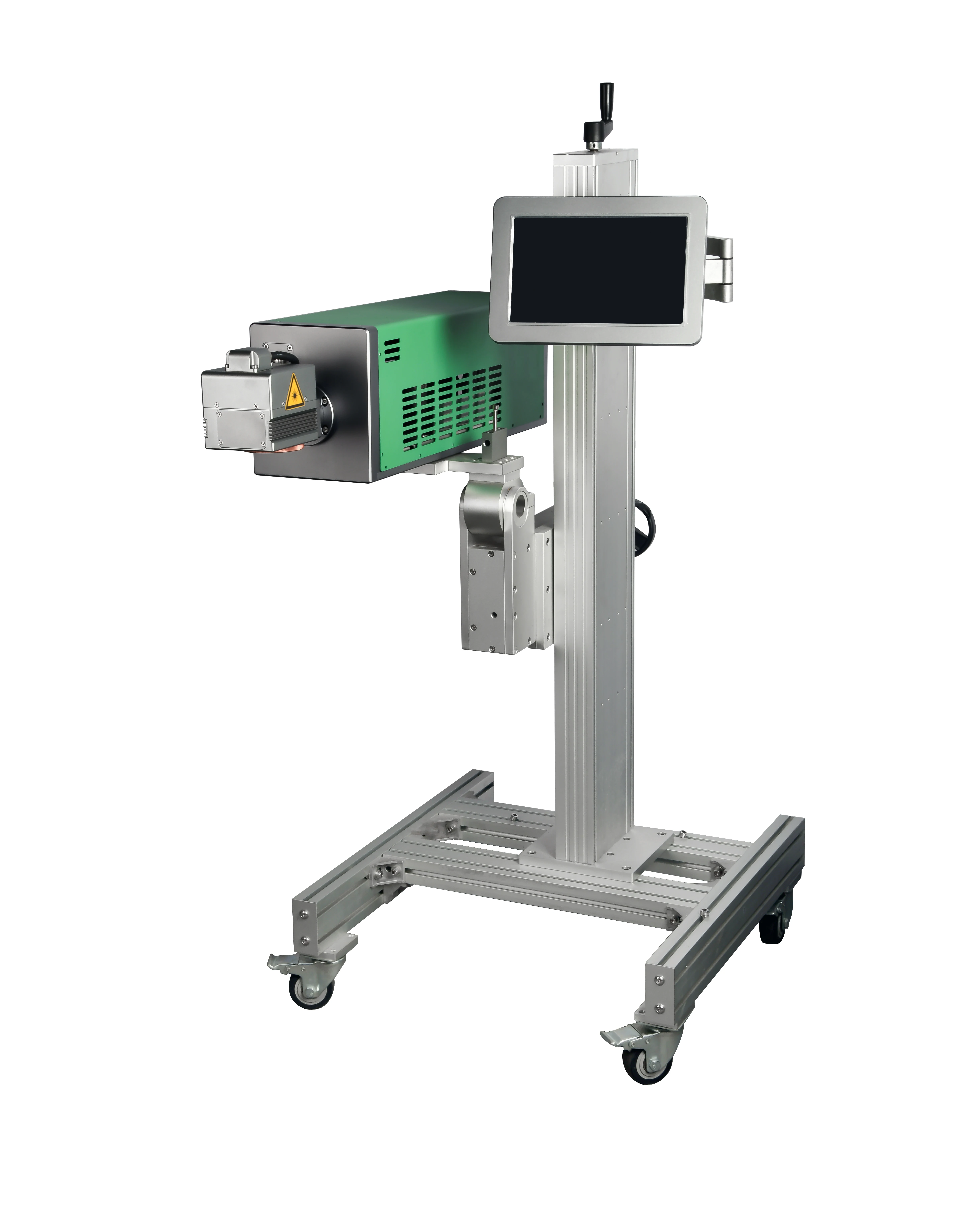 30W CO2 Laser Marking Machine Batch Code Expiry Date Laser Printer for Plastic Bags Cable Wire PET Bottle