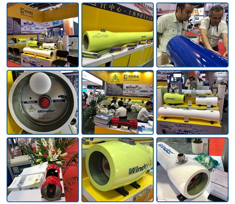 Factory direct FRP Ro Membrane Housing for reverse osmosis system pressure vessel 8040 4040
