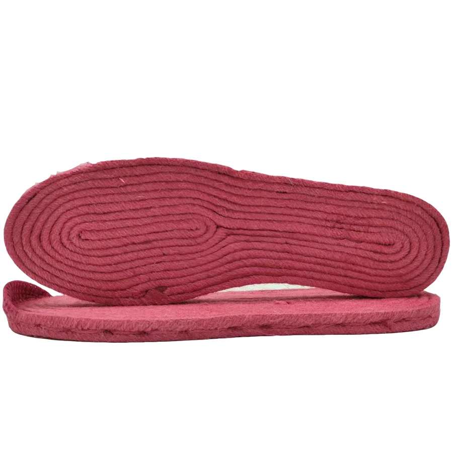 Soles for espadrilles jute espadrille sole flat sandals outsole jute sole for shoes making