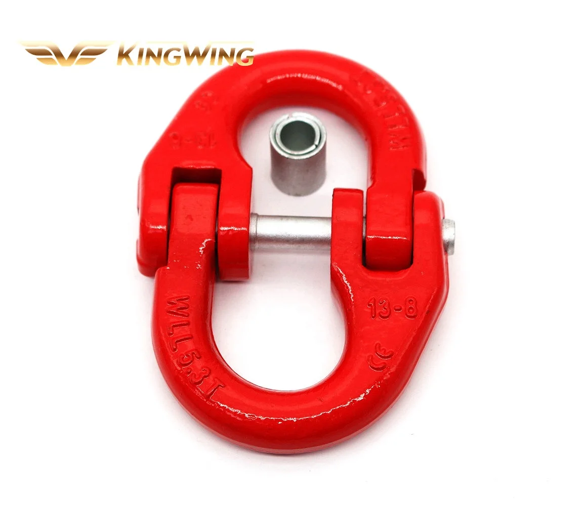 G80 European Type Forged Alloy Steel Grade 80 Chain Connecting Link For Chain Slings Hammerlock