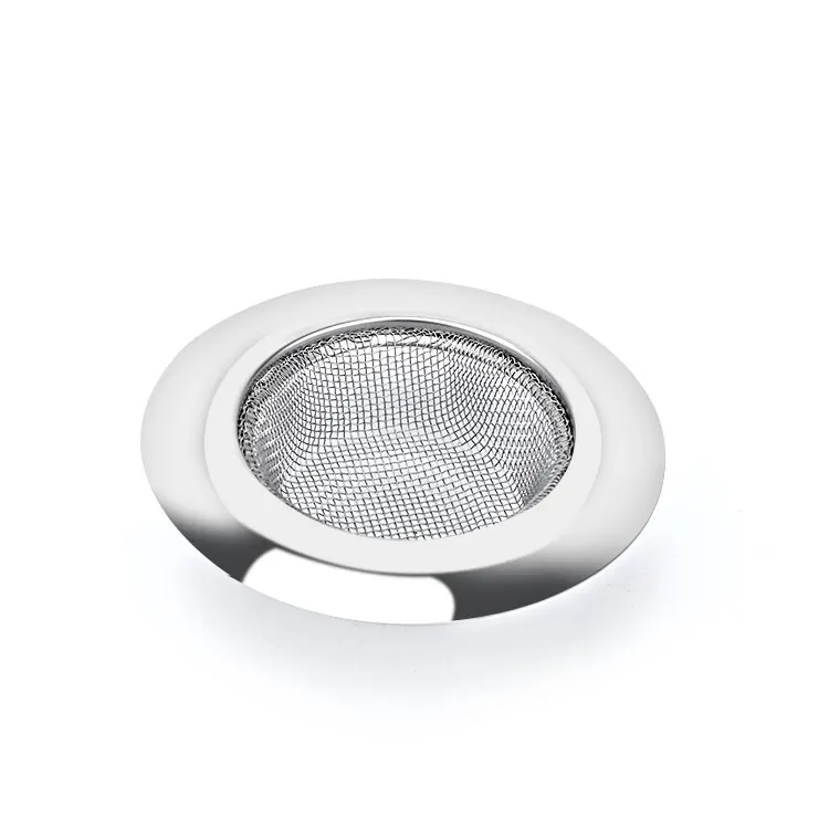 The Kitchen Sink Used Tool 5.5CM 201 Stainless Steel Mesh Sink Strainer Prevent Clogging of Drains